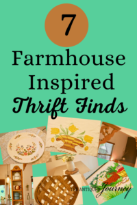 farmhouse inspired thrift store home decor