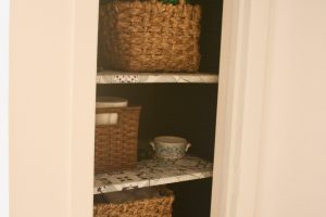baskets for bathroom decor