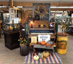 country side antique mall display