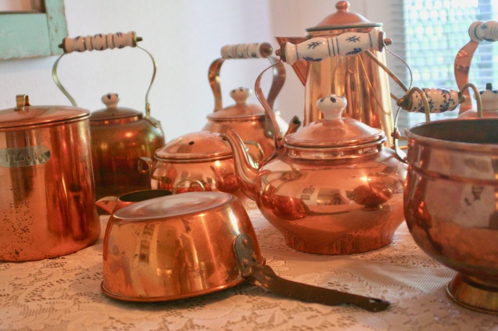 Displaying Thrifted Vintage Copper The Antiqued Journey
