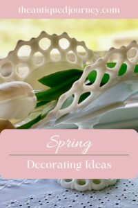 vintage spring decor ideas from the thrift store