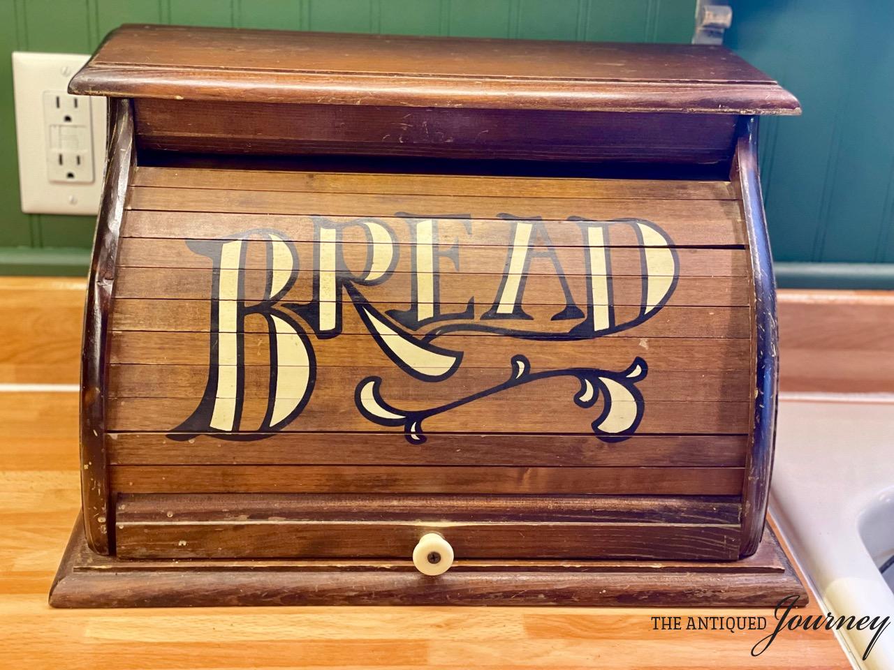 Reinventing Uses For Vintage Bread Boxes - The Antiqued Journey