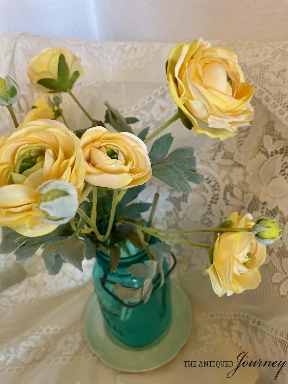 Artifical Spring Roses Best Artificial Spring Flowers for Decorating - The Antiqued Journey