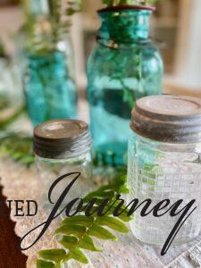 creative decor ideas for vintage glass jars
