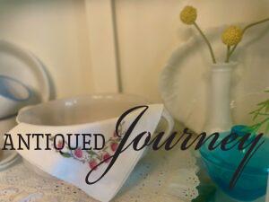 summer decor ideas for a hutch 