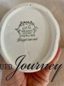 J and G Meakin pottery mark