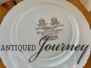 Johnson Brothers marking on ironstone plate