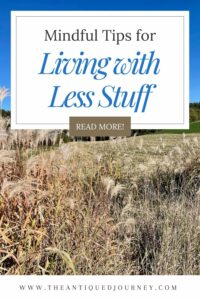 tips for underconsumption and living minimally