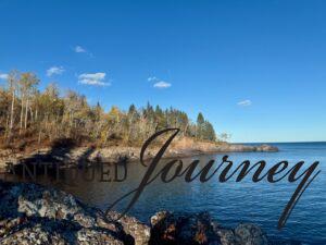 shoreline of Lake Superior in fall