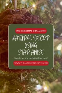 eco-friendly Christmas decor ornaments using star anise and cloves