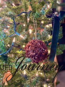 DIY eco-friendly and sustainable Christmas ornament