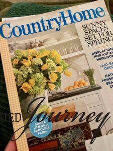 Country Home magazine for Spring