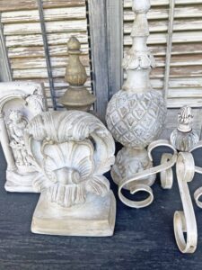 thrifted architectural decor accents from Masterpieces of my Life