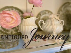 thrifting for vintage Easter decor