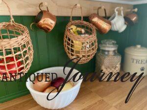 vintage decor used in a kitchen for function and decor for eco-friendly vintage 
