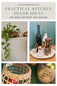 thrifted kitchen decor 