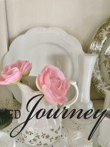 environmentally-friendly items from the thrift store for home decor