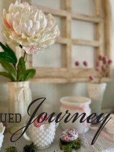 vintage minimalism decor for spring