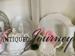 environmentally friendly decor styled in a hutch