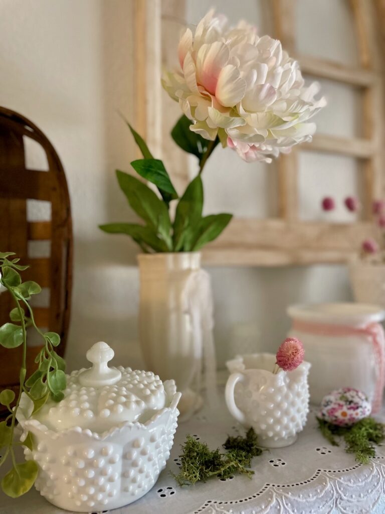 minimal decor for a vintage spring home