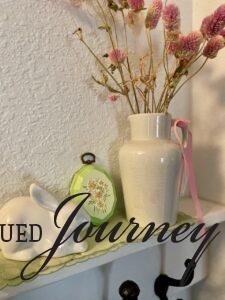 minimalist Spring decor with pastel hues