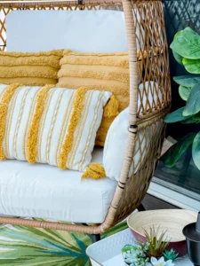 simple patio decor ideas from City Girl Meets Farm Boy