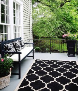 front porch decor for summer styling from Thistlewood Farms