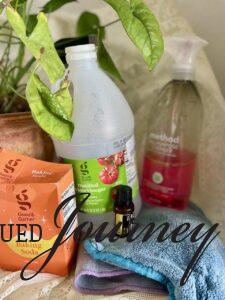 spring cleaning lists with natural methods