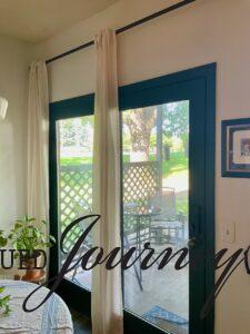 new paint and curtains