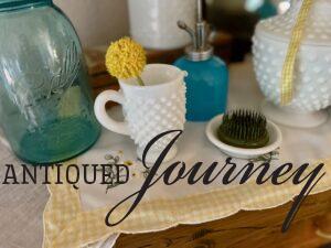 thrifting for vintage summer decor and styling