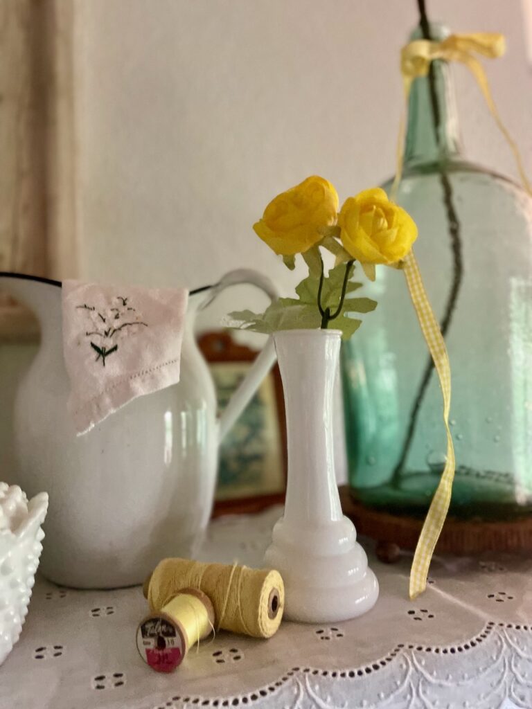 thrifting Minneapolis for budget summer decor
