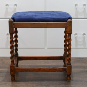 vintage stool update from Bluesky at Home