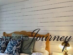 DIY bedroom decor accent wall