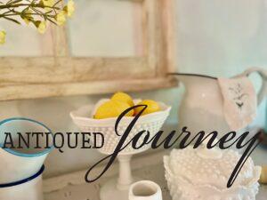 lemon decor for summer shelving