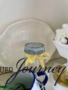 vintage and thrifted decor for budget home decorating