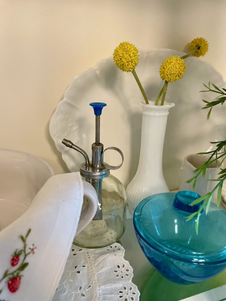 vintage home decor on a low budget