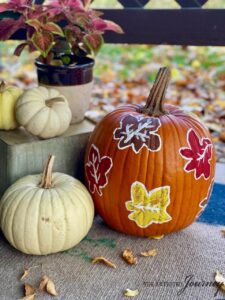 DIY pumpkin decor for fall