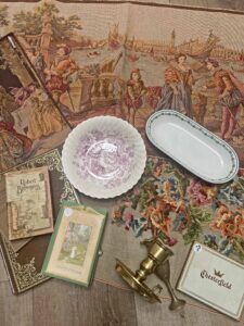 thrift store decor from Masterpieces of my Life