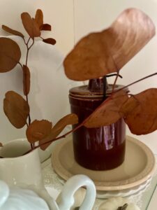 thrifting fall decor vintage dishes