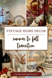 fall decorating tips with vintage