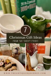 thrifted Christmas gift finds that tell a story with history and love