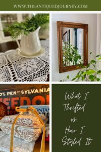 vintage finds from the thrift store