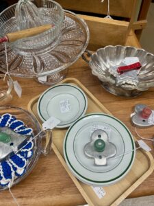 Christmas antique shopping