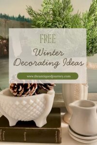 Winter Decor after Christmas