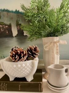 Winter Home Decor Ideas using what you have budget decorating