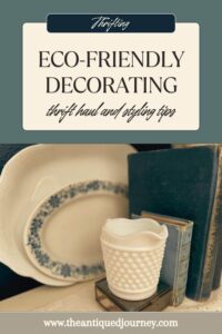 thrifted decor for an eco-friendly space