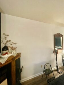 empty wall ready for art