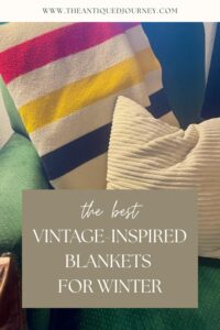 throw blankets for winter decorating
