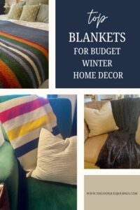 vintage-inspired throw blankets for winter 