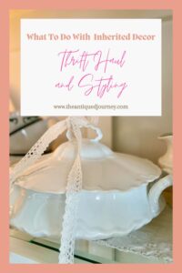 vintage ironstone tureen thrifted